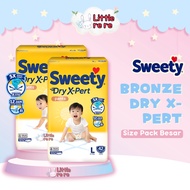 SWEETY Bronze Dry X-Pert Pants X-Zone Large Pack - M48/L42 | Leak-Proof Baby PantsPopok