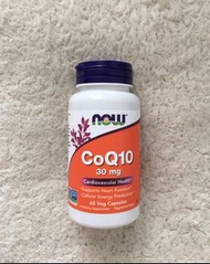 Now CoQ10 30mg 60 vCaps #Cardiovascular Health 輔酶Q10 30 毫克 60素食膠囊💊 #心血管健康