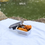 BROS Container SUS 304 Tight-In Stainless Steel Container Microwavable Reusable Kitchenware