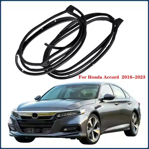 EPDM Flame-retardant Weatherstrip Seal for Honda Accord 10th Gen 2018-2023 Doorpost Rubber Strip 723