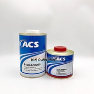 ACS P190-AC8290 2 TO 1 EXPRESS CLEAR WITH P210-AHE8291 HARDENER SET- 1LTR