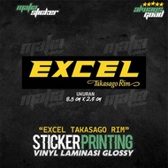 Sticker/sticker PRINT CUT EXCEL TAKASAGO RIM
