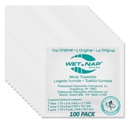 Hand Cleansing Pre-Moistened Refreshing Handynaps Wet Naps Moist Towelettes (100 Pack)