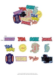 YOASOBI  sticker the book 貼紙 非毛巾 cd hoodie 演唱會 2024