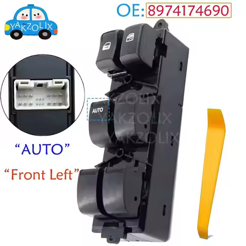 For Holden Colorado Isuzu Dmax Pickup 2012-2019 Master Driver Side Front Left Electric Power Master 