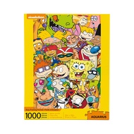 AQUARIUS Nickelodeon 90s Puzzle (1000 Piece Jigsaw Puzzle) - Officially Licensed Nickelodeon Merchan