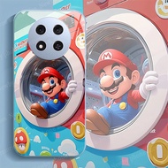 Honor X9C X9B Casing Honor X9C Smart Casing Super Mario Liquid Glass Shell Cartoon Trendy Brand Shoc