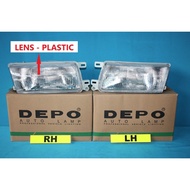 DEPO TAIWAN NISSAN SENTRA B13 1993 YEAR FRONT DEPAN HEAD LAMP HEAD LIGHT DEPAN LAMPU BESAR 100 % NEW
