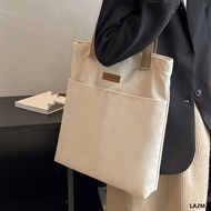 LA2M-1 Pc Women's Tote Bag Canvas Sewing Thread Large Capacity Advanced Sense Handbag Convenient Pra