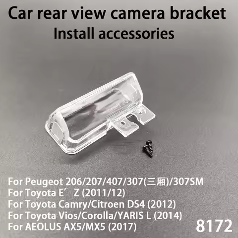 Car rear view camera bracket For Toyota Camry Citroen DS4 Vios Corolla YARIS L E’Z Peugeot 206 207 4