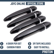Proton Gen2 / Persona / Saga FLX / BLM / Exora door handle cover carbon fiber 1 set 4 pcs car access