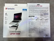 【全新行貨 門市現貨】Verbatim 3-Level Adjustable Laptop Stand (66378)