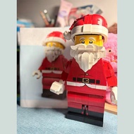 Compatible Christmas Gifts 40820 Enlarged Version Santa Claus Minifigures Boys Girls Assembled Build