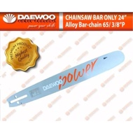 Chainsaw Bar only Original Daewoo 24" ALLOY for model DACS6224 gasoline 24" chainsaw 3/8"P