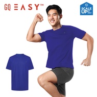GQ Easy Sport เสื้อกีฬาคอกลม แขนสั้น เสื้อยืดคอกลม สีน้ำเงินเข้ม ของแท้ 💯%