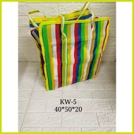▐ ∢ ✰ § COD VINCENT/7 sizes Sako bag with zipper makapal luggage bag / Nylon bag / Travel bag / Sho