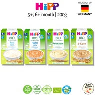 HiPP Baby Porridge Organic Oat Cereal | 5+, 6+ month | 200g 250g | German