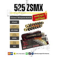 Chain 525 X-RING (ZSMX) Jomthai (Sun)-Black With Gold