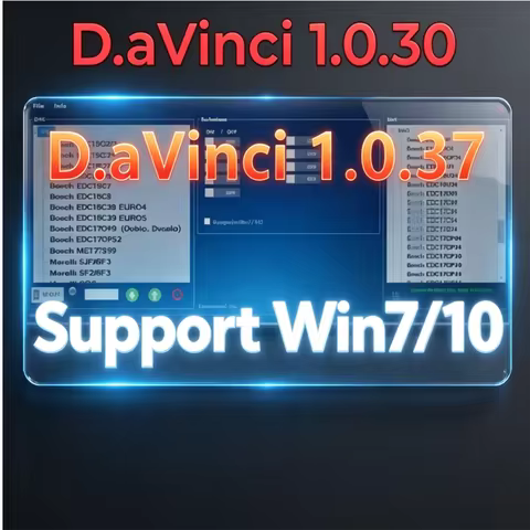 2026 Dav-in-ci 1.0.30 Software Support Win 7/10 D.av-in-ci 1.0.30 Work on K.ESS/K.TAG Repair Softwar