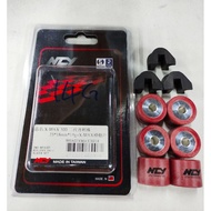 (6PCS=1 SET)ROLLER PULLEY ROLLER MOVEABLE ROLLER NCY ROLLER XMAX X MAX FORZA ELEGAN 250 KYMCO 250 (1