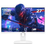 FYHXele pc monitors 27 inch computer monitor IPS 1080P/2K 180Hz gaming monitors white monitors For P