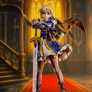 Fate Night ANE Standing Posture Arturia Figure Saber Sword of Oath Anime Model * 30725