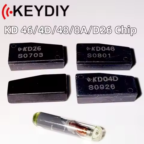 KeydiyTransponder Chip KD D26 4D KD-46 KD-48 KD-8A Copy Transponder Chip for KEYDIY KDX2 Key Program