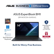 ASUS ExpertBook BM1 Laptop (AMD Ryzen 7 170/16GB/512GB/14" FHD/Windows 11 Pro) BM1403CDA-S61806X