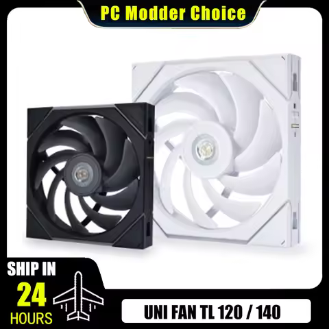 LIAN LI UNI FAN TL120 140 PC Cabinet RGB Radiator Cooler, Gen. 4th Performance Evolution. Forward / 