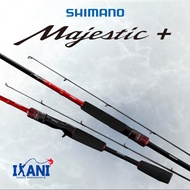 SHIMANO MAJESTIC + 2026 FISHING ROD JORAN PANCING SPINNING BAITCASTING BC 6' 7' 8 "Feet Kaki