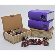The Dice Tome - TTRPG DnD MTG Dice Storage