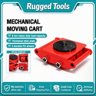 HEAVY DUTY INDUSTRIAL MACHINERY EQUIPMENT CARGO MOVING DOLLY 6 Ton Wheels Dolly Skate Roller Cargo T