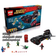 Compatible Brick 07020 Super Heroe Iron Skull Sub Attack