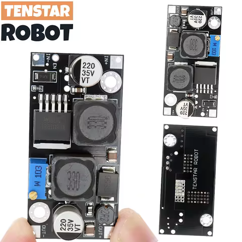 XL6019 (XL6009 Upgrade) Automatic Step-Up Step-Down Dc-Dc Adjustable Converter Power Supply Module 2