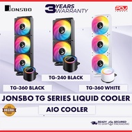 JONSBO TG-240 / TG-360 AIO CPU LIQUID COOLER - BLACK / WHITE (3 YEARS WARRANTY)