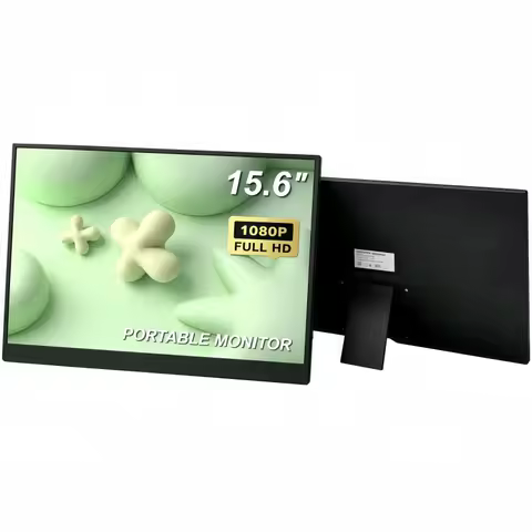 15.6" 1080P Portable External Monitor 16:9 Second Screen for Laptop/Phone /Gaming/Switch / PS5 / Xbo