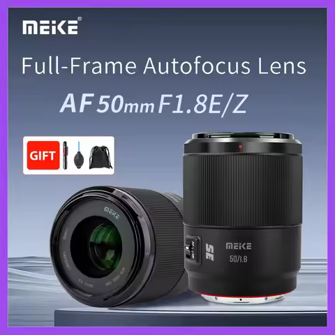 Meike 50mm F1.8 Auto Focus Full Frame Lens for Sony E / Panasonic/Sigma Portrait Photography