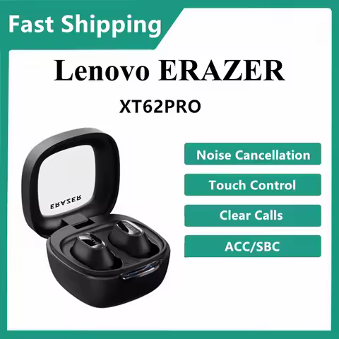 Lenovo ERAZER XT62Pro bluetooth headset 5.3 wireless headphones low latency mini high fidelity sport