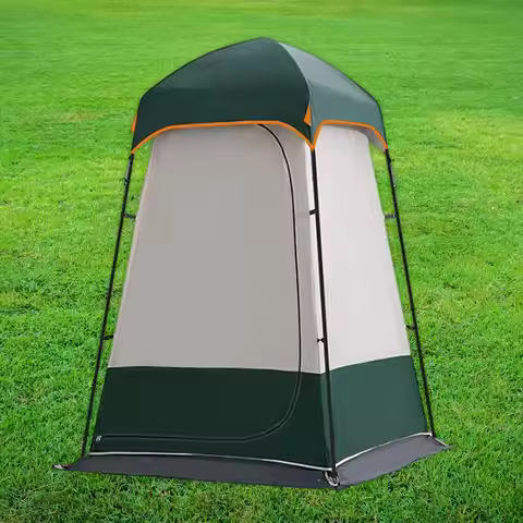 Privacy Tent Changing Room Camping Outdoor Shelter with Window with Carry Bag Lightweight Easy Setup