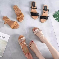 RNMY SENDAL KERUT TALI SANDAL TERBARU 2021/SANDAL WANITA TERBARU 2021/SANDAL WANITA KEKINIAN 2021/SA