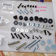 Ex5,Dream,W100,W100R,W110-RS,W125,W125S,Ex5 Class body cover FULL screw set