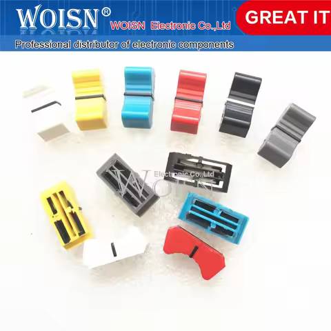 5pcs/lot Suitable for Allen Soundcraft YAMAHA mixer fader cap T-handle white
