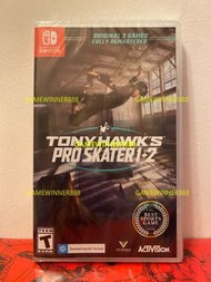 《今日快閃價》全新 Switch NS遊戲 Tony Hawk 滑板高手1+2 合集 Tony Hawk's Pro Skater 1 + 2 美版英文版