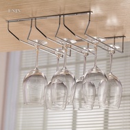 UNT Stainless Steel Wine Rack Glass Holder Stand Hanging Bar Hanger Shelf Kitchen Restaurant Storage
