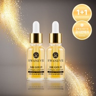 [1+1] SWANEVE 24K Gold Collagen Ampoule 20ml / Korean Gold Collagen Ampoule / Hydrating Glow Skin Ca