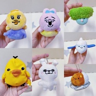 Preloved keychain / plush SKC7A San-X Kiiroitori Npochamu Opanchu Usagi Yosistamp Qualia broccoli ai