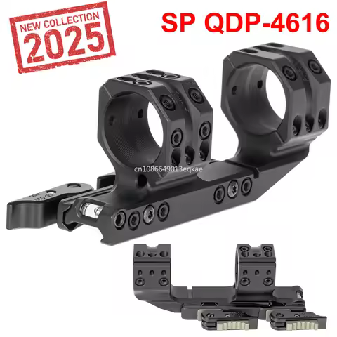 2025 New Scope Mount SP QDP-4616 1.50" 30mm/34mm 6 MIL/20.6 MOA QDP Rifle Scopes Rail Mount w/ FAST 