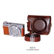 Suitable for Canon G9X G9XII Camera Bag G9X MarkII Leather Case Protective Case Camera Bag Shoulder 
