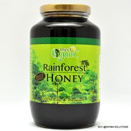 MH FOOD Rainforest Honey 100% Raw and Unrefined Black Gold 950gm