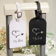 1pc Customizable Luggage Tag With Name And Contact Info - Business Travel Bag Label - Travel, Weddin